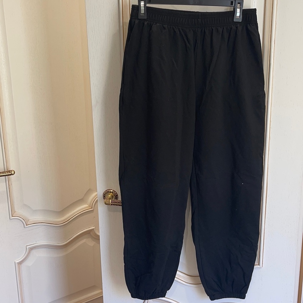 Black sweatpants